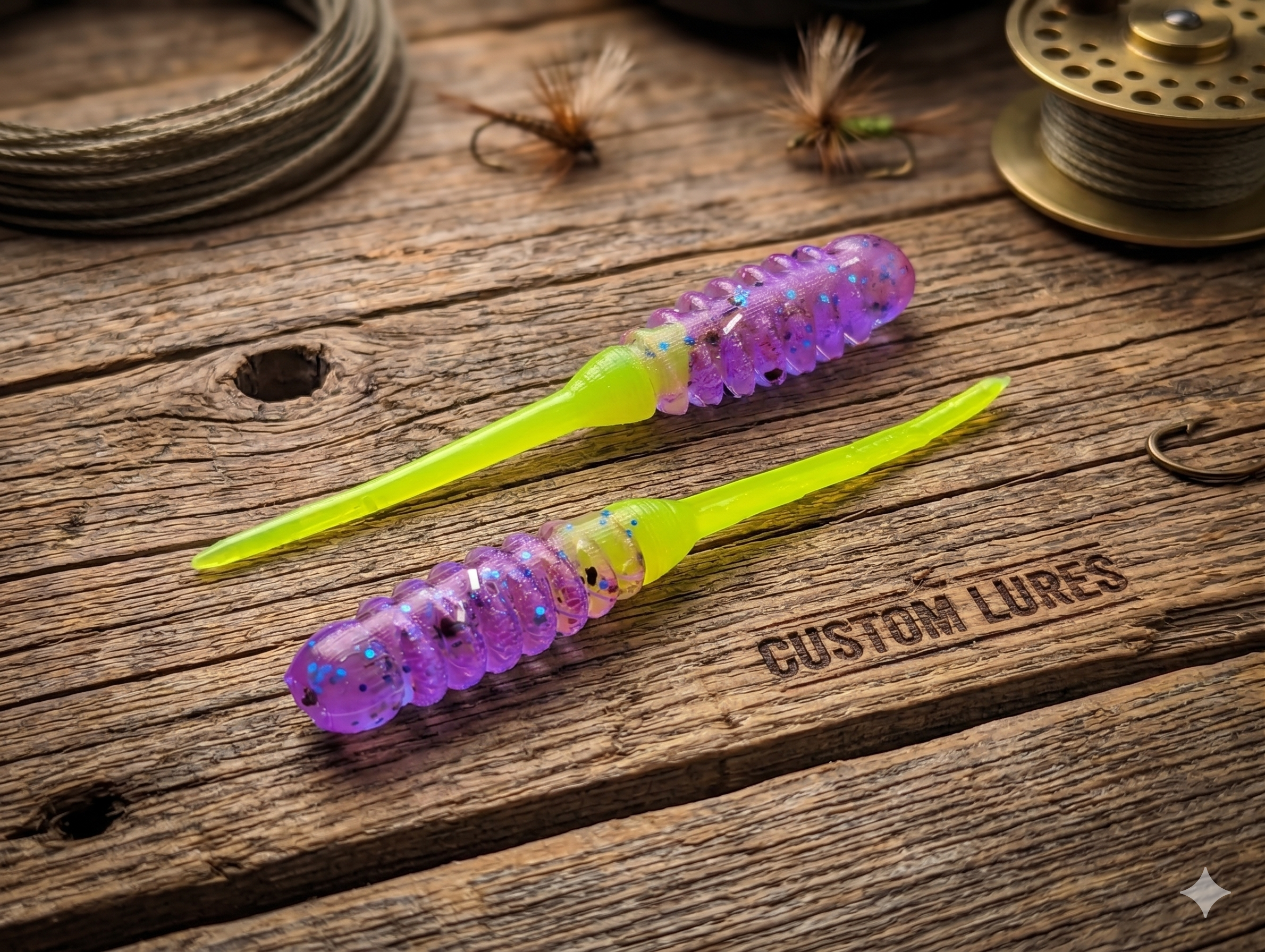 2" Ribbed Crappie Minnow